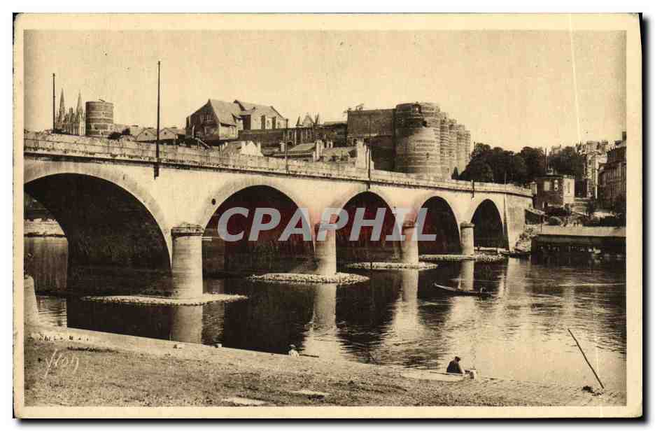 CPA Angers Pont de la Basse Chaine