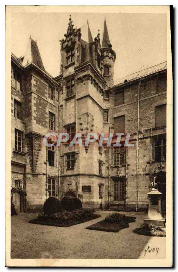 CPA Angers Logis Barrault Musee des Beaux Arts