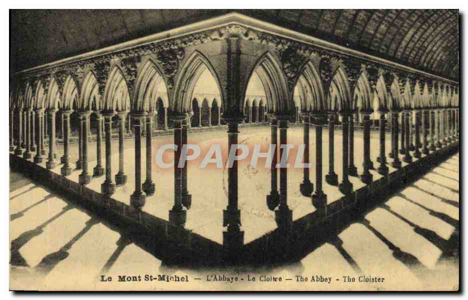 Mont-Saint-Michel — Die Abtei — Der Cloister