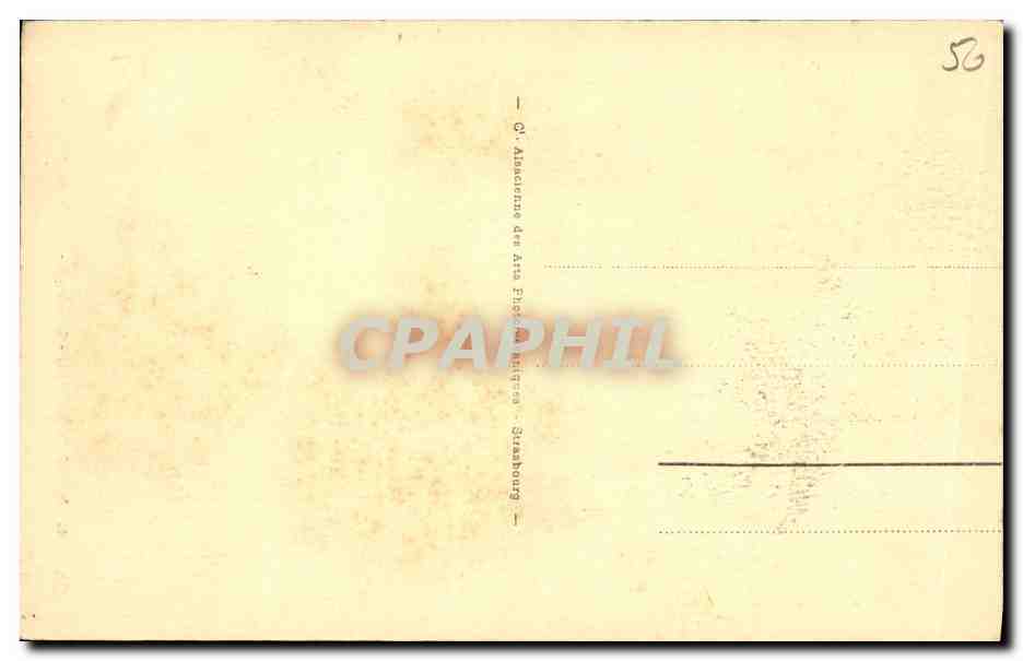 CPA Mont St Michel L Abbaye Crypte de l Aquilon — Verso