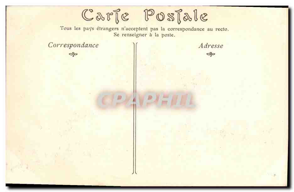 CPA Mont Saint Michel Cote de l est — Rückseite