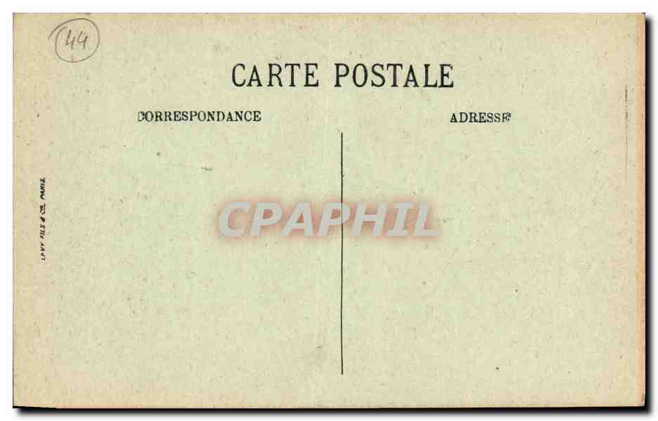 CPA Nantes Le Chateau Le Puits de la Duchesse Anne — Verso