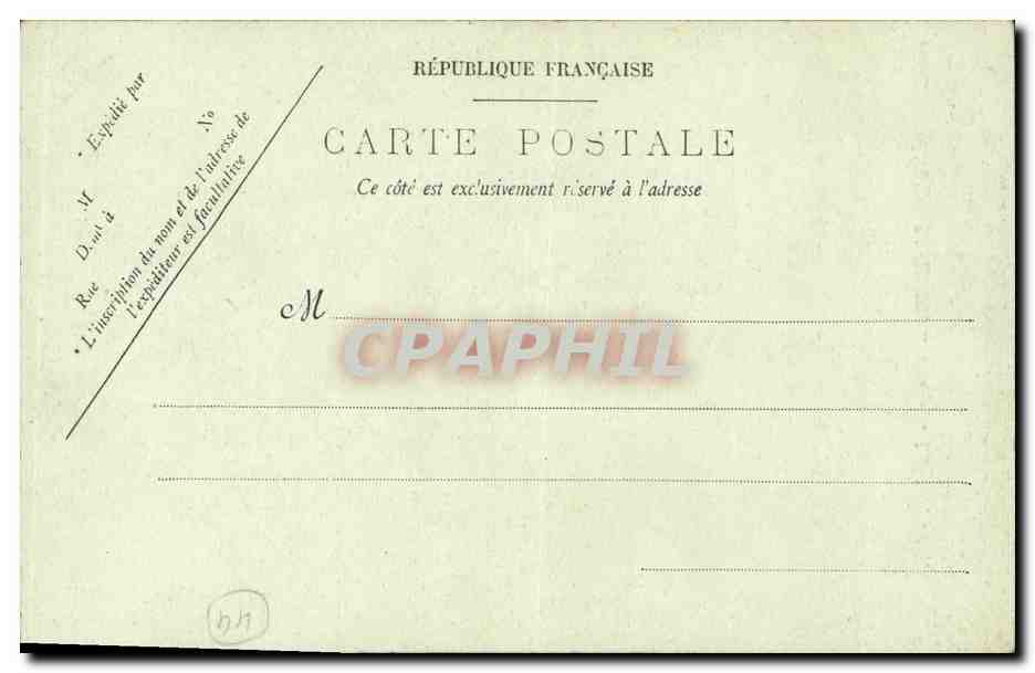 CPA Environs de Nantes Clisson L Eglise  — Rückseite