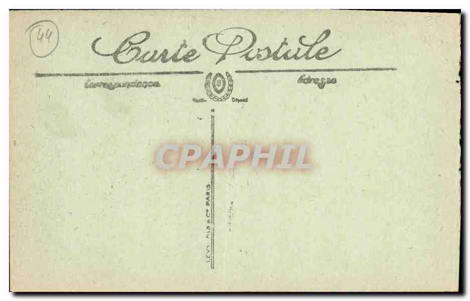 CPA Nantes La Prefecture — Verso