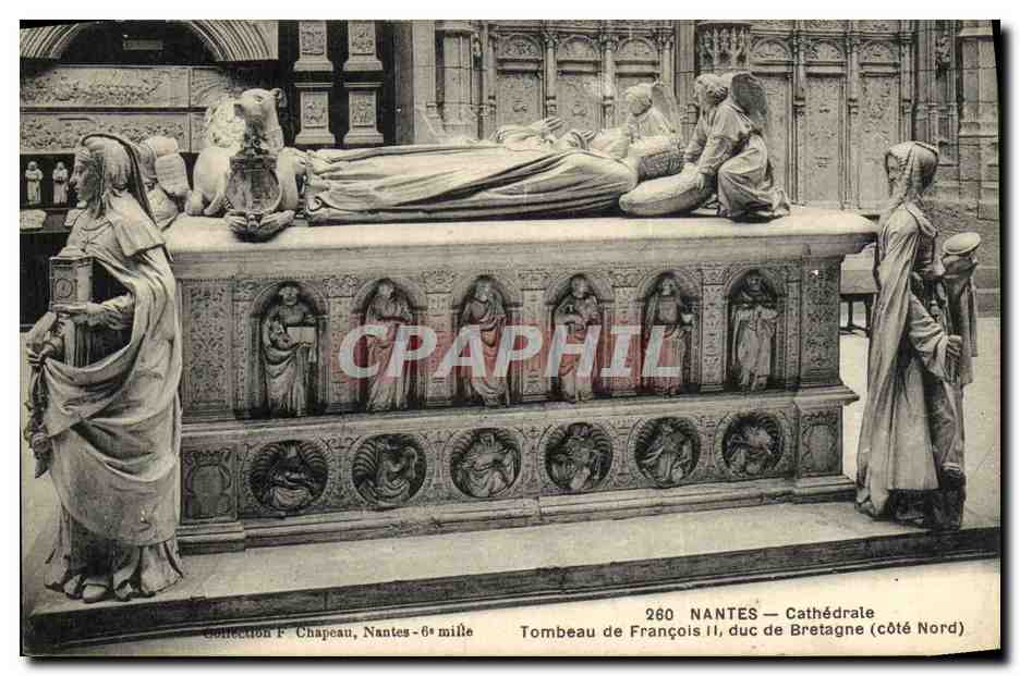 CPA Nantes Cathedrale Tombeau de Francois ll duc de Bretagne