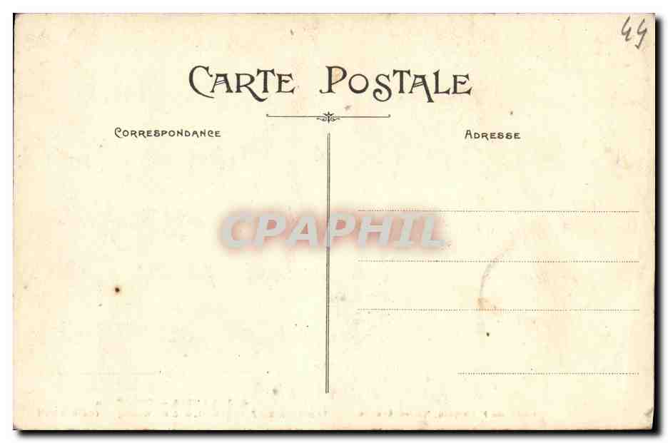 CPA Nantes Cathedrale Tombeau de Francois ll duc de Bretagne — Verso