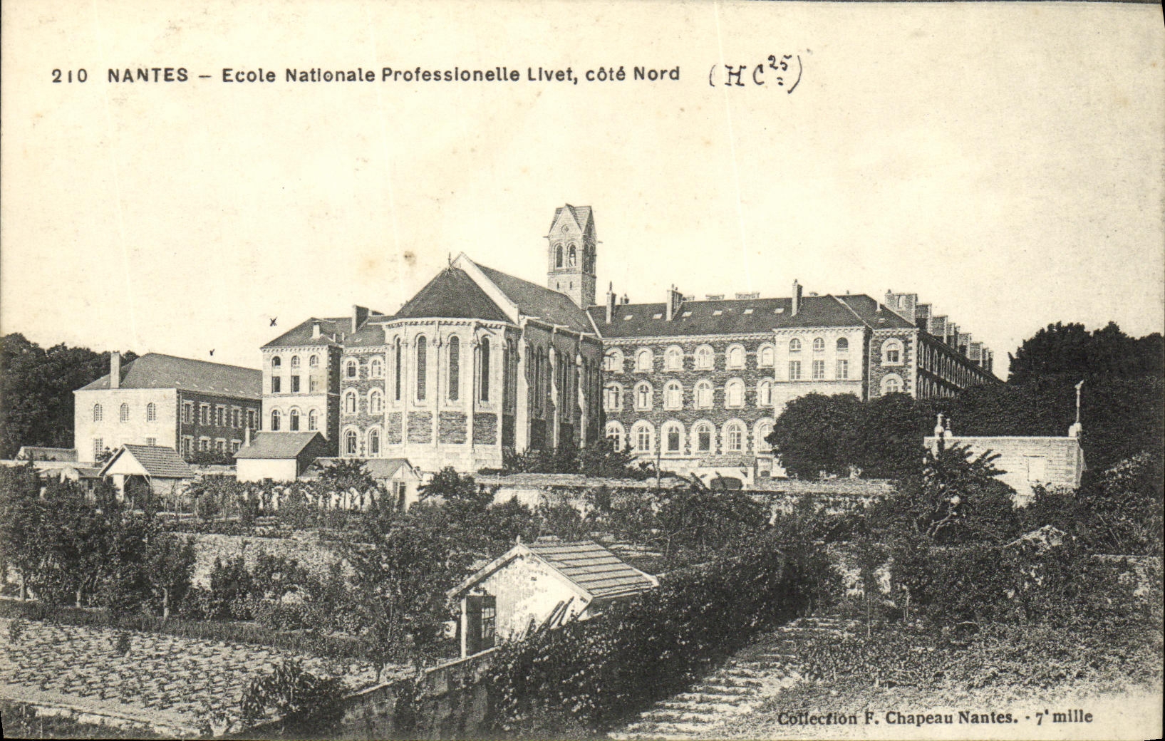 CPA Nantes Ecole Nationale Professionelle Livet Cote Nord