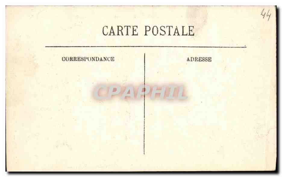CPA Nantes La Facade de la Cathedrale — Verso