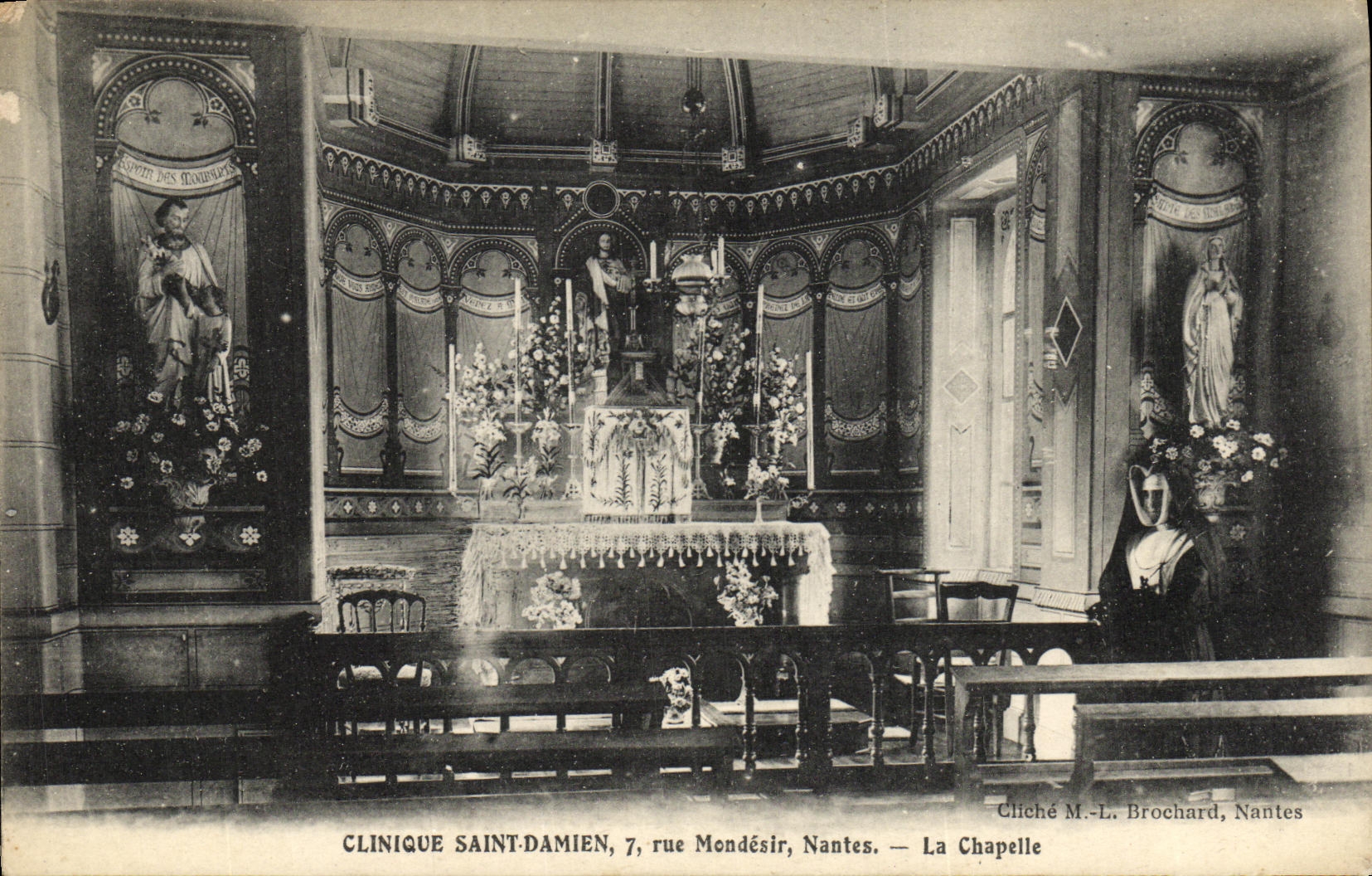 CPA Clinique Saint Damien 7 rue Mondesir Nantes La Chapelle 