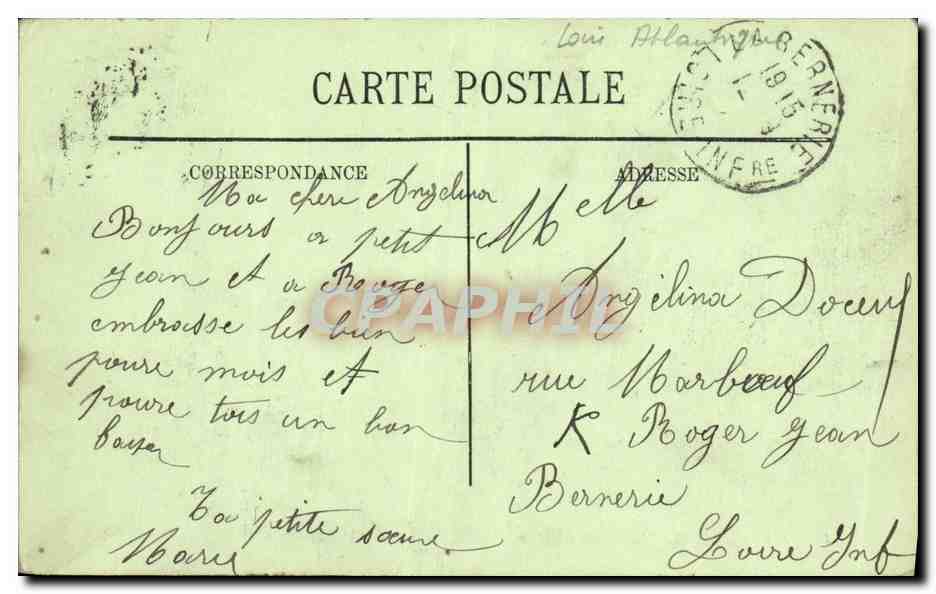CPA Nantes La Tourelle du Chateau — Verso