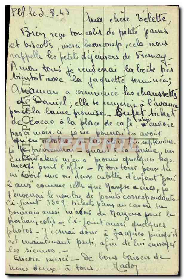 CPA Nantes Musee Dobree Manuscrits vies des femmes celebres Antoine du Four  — Rückseite