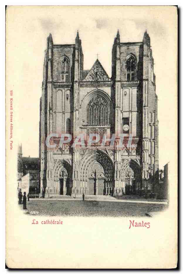 CPA La Cathedrale Nantes 