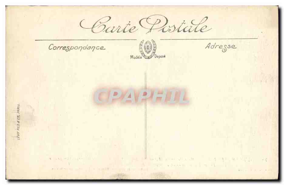 CPA Guerre Bataille de la marne Trilport L armee anglaise fait sauter le pont de Trilport Militaria — Rückseite