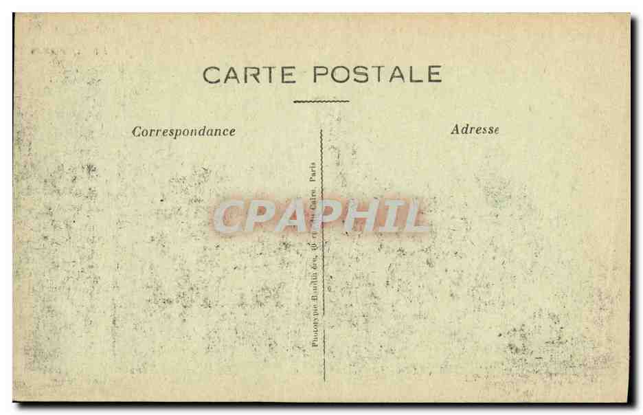 CPA La France reconquise Roye L Hotel de Ville mine par les Allemans Militaria — Rückseite