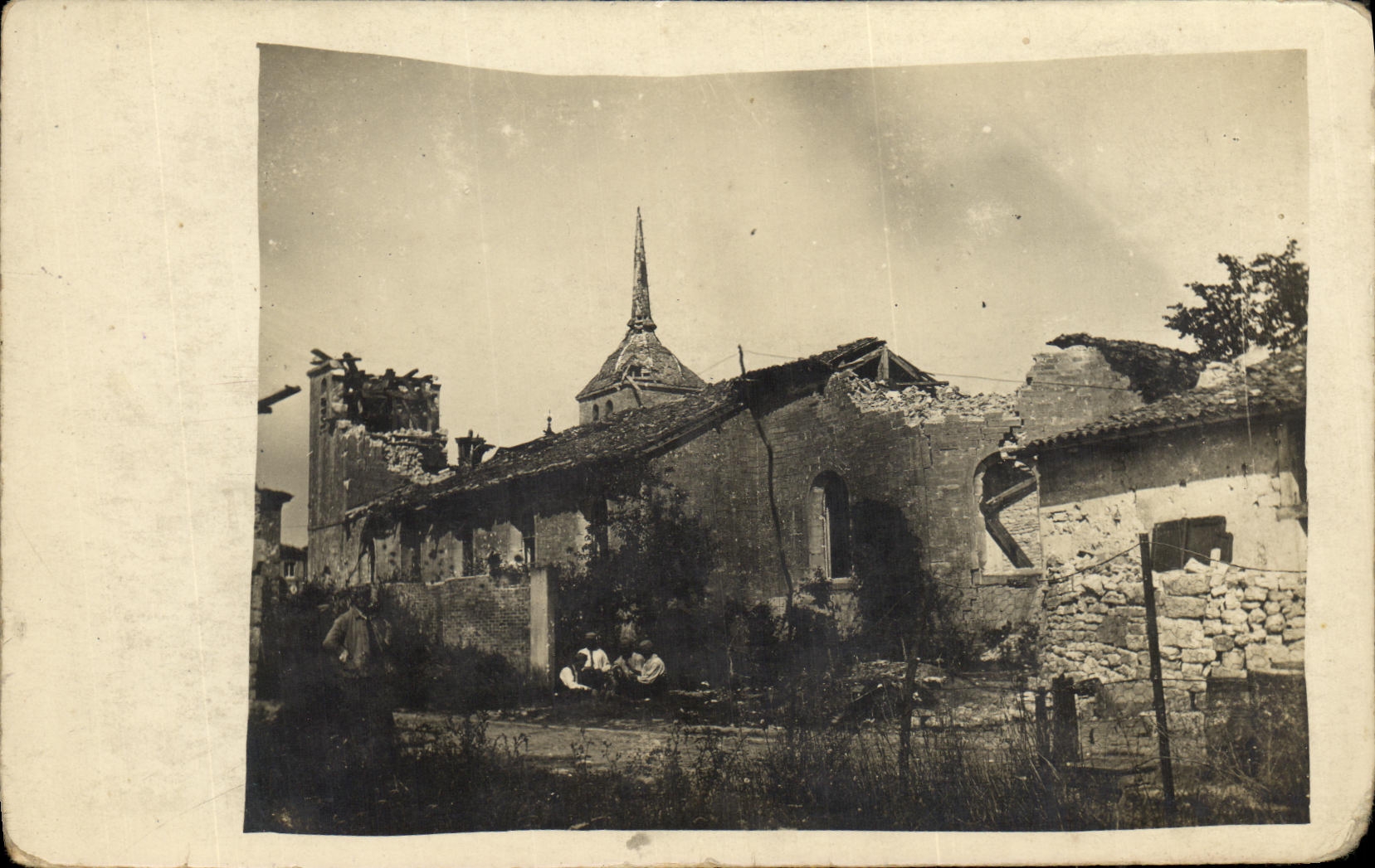 Carta fotografica Ruine Militaria
