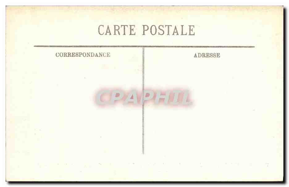 CPA Le Crime de Reims Rue Ceres apres le bombardement par les Allemands Militaria — Verso
