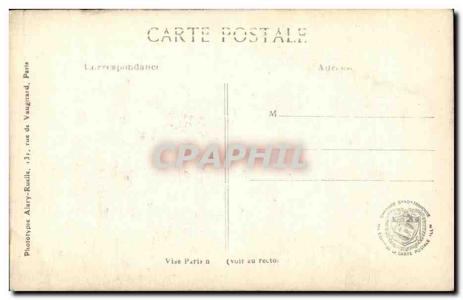 CPA Arras L Eglise Saint Jean Baptiste Militaria — Rückseite