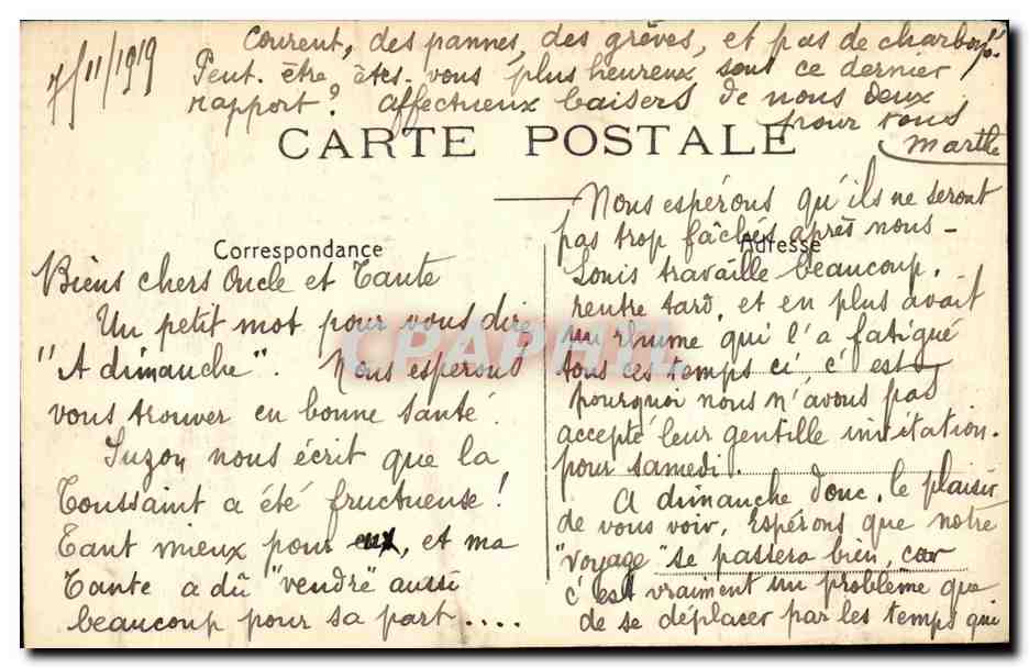 Berry-au-Bac — La Côte 108 et le Canal de l'Aisne — Cuisinier, Éditeur, Reims — Verso