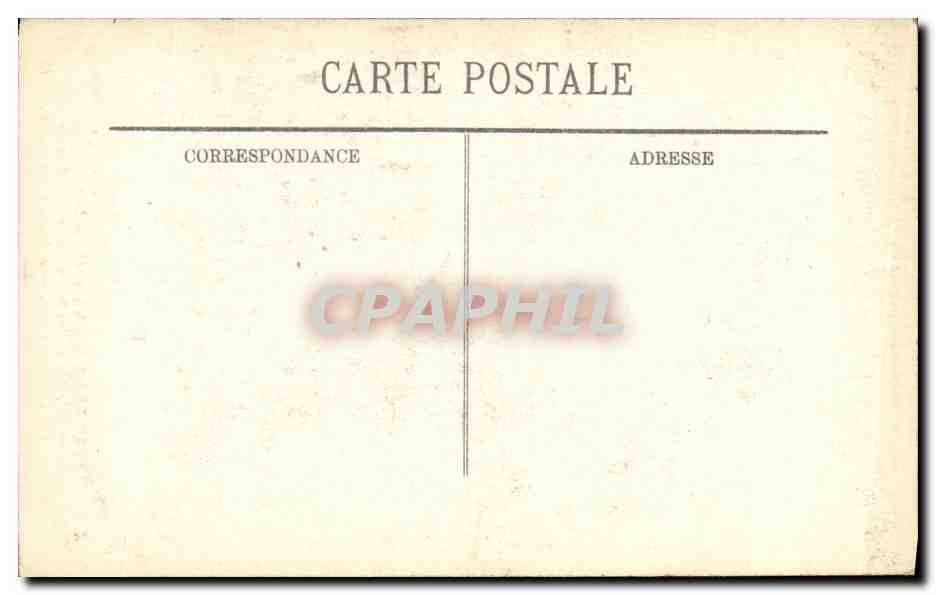 CPA Militaria Guerre Europeenne Le Crime de Reims Une maison Rue Cotta Bombardee par les Allemands — Rückseite