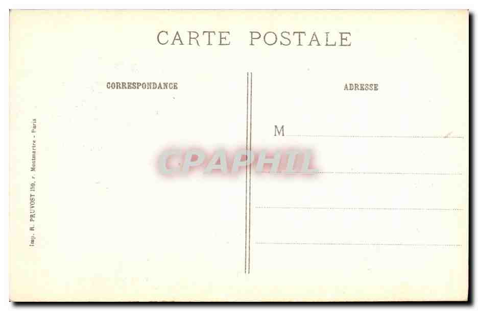 CPA Militaria La Grande Guerre Eu Champagne Massiges Tranchees allemandes bouleversees par le feud e notre artillerie  — Rückseite