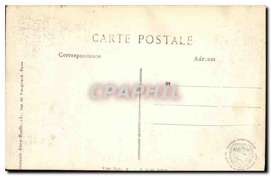 CPA Militaria Carnoy Vue Generale Tranchees allemandes — Rückseite