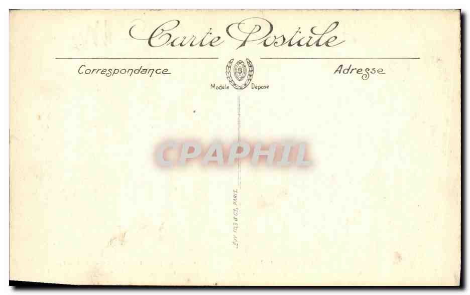 CPA Militaria Guerre Albert Une rue Apres le Bombardement — Rückseite