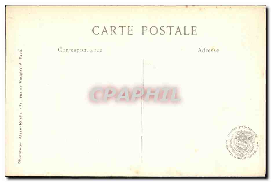 SOUAIN (Marne) — Allgemeiner Blick auf die DorfRuinen — L.C.H. Paris, Nr. 481 — Rückseite