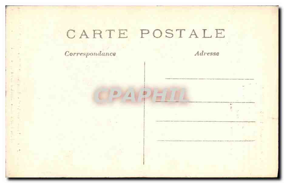 CPA Militaria Guerre Senlis Incendie par les Allemands Le Clocher de la Cathedrale apres — Rückseite