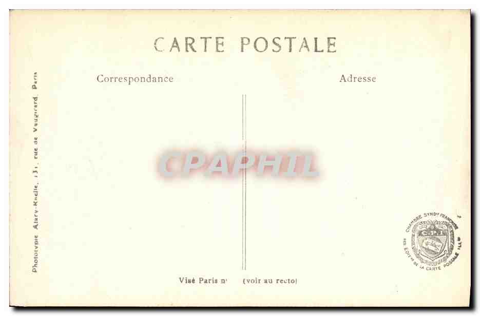 CPA Militaria Arras La Place de la Gare Vue Prise de la rue Chanzy — Rückseite