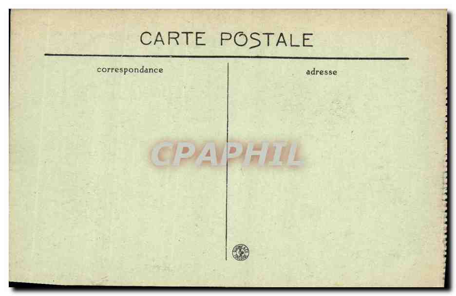 CPA Militaria Soyecourt L Eglise en ruines — Rückseite