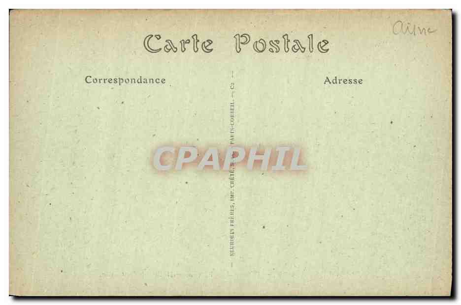 Anizy-le-Château — Ruines du Château — ND Phot. — Reverso