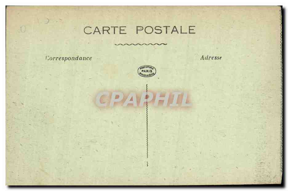 Ruines de MONTDIDIER — Rue de Noyon — éditeur Phototype Paris — Back