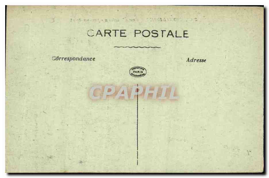 CPA Militaria Montdidier Rue D Amiens  — Back