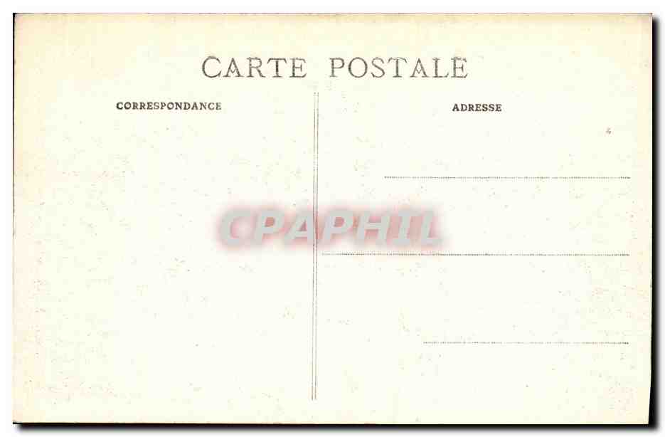 Meaux — Notstand nach dem Krieg — Antike Ansichtskarte n°48 — Rückseite