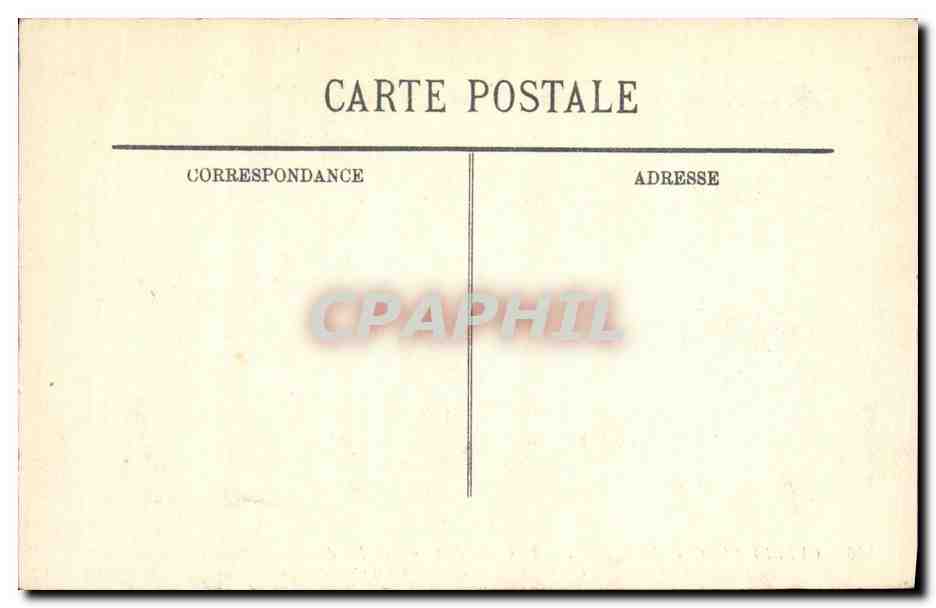 Rue de la Grue, Reims — Ruines après bombardement allemand — Cuche M. Lawergan, Reims, n°256 — Verso