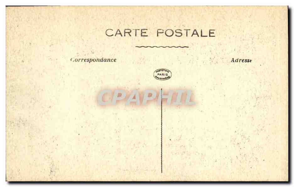 Ruines d'ARRAS — La Grand'Place — La Pensée — Rückseite