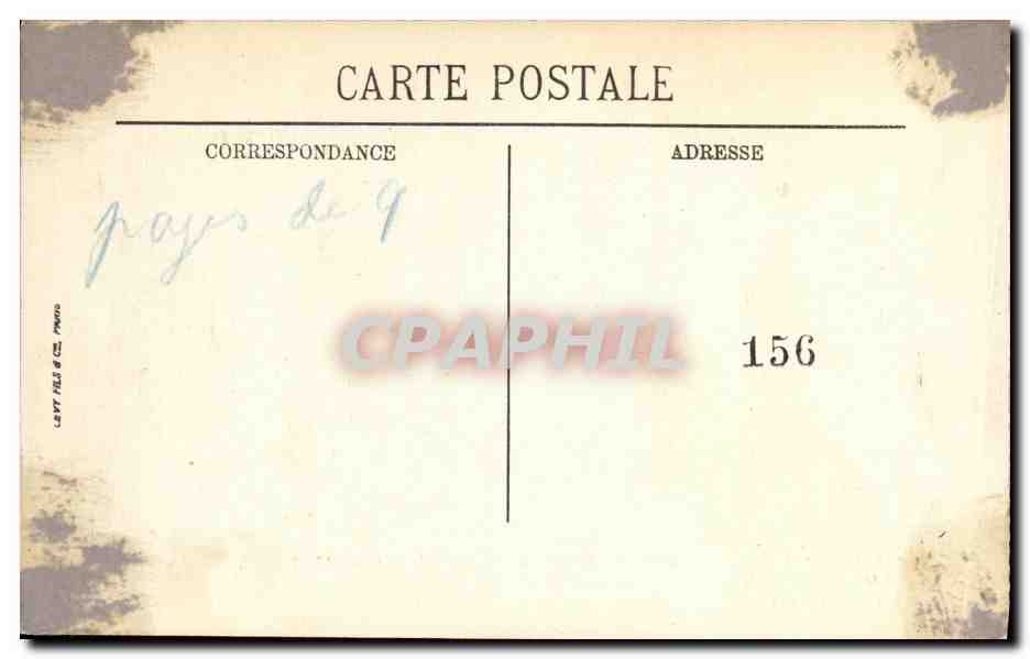 CPA Militaria Reims Bombardements Archeveche — Rückseite