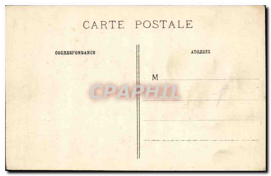 CPA Militaria Soissons Eglise Saint Jean des Vignes Apres le Bombardement — Rückseite