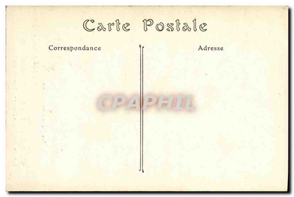 CPA Militaria Campagne De Bombardement de Reims Rue du Cardinal de Lorraine Couvent des dames reparatrices  — Rückseite