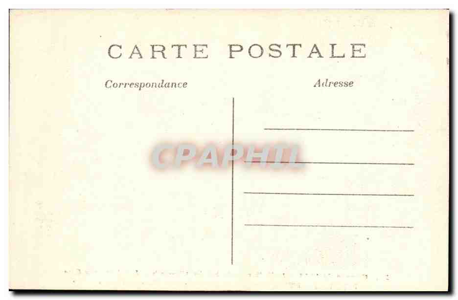 Senlis — Intérieur de la Gare incendiée par les Allemands — 1914 — Rückseite