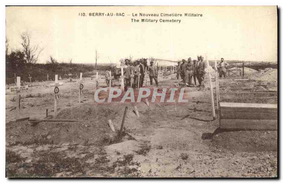 Berry-au-Bac — Le Nouveau Cimetière Militaire — CPAPHIL