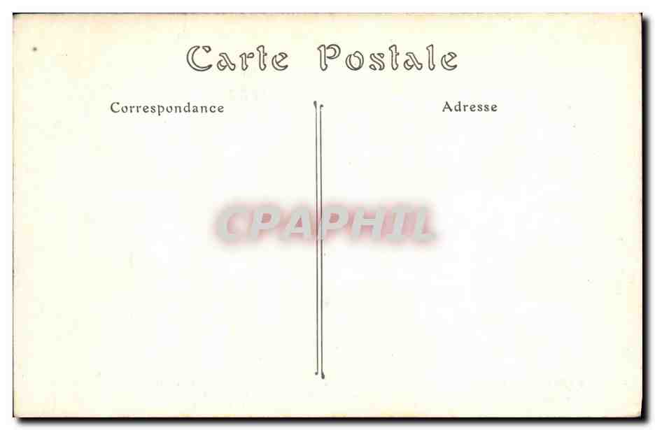 CPA Militaria Campagne de Bombardement de Reims — Verso