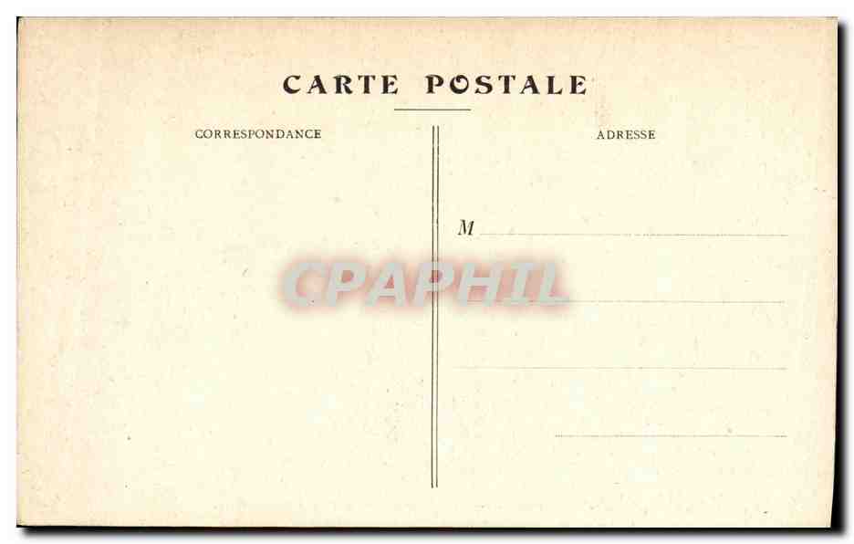 CPA Militaria Ruines d une usine da Fere Champenoise  — Rückseite