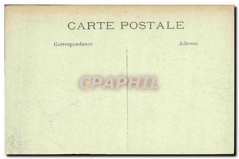 CPA Militaria Les Marechaux Foch Joffre 14 juillet 1919 — Verso