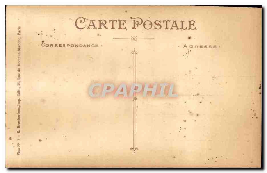 CPA Militaria Infirmiere Croix Rouge  — Rückseite