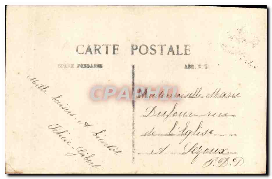CPA Militaria France Quand Meme Enfant Alsace — Rückseite