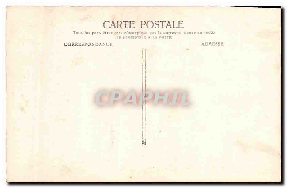 CPA Militaria La Loi Femme Religieuse Marianne — Verso