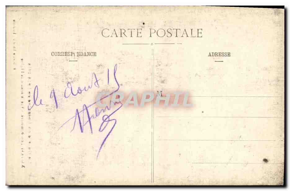 CPA Militaria Xaffewiller Vue interieure de l eglise  — Rückseite