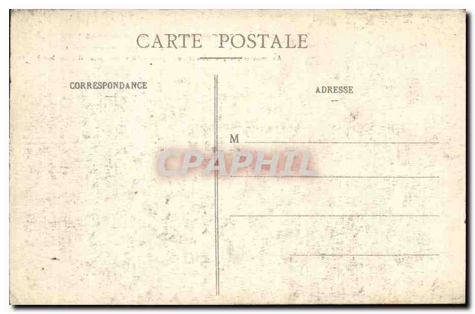 CPA Militaria La Guerre en Lorraine en Clezentaine — Rückseite