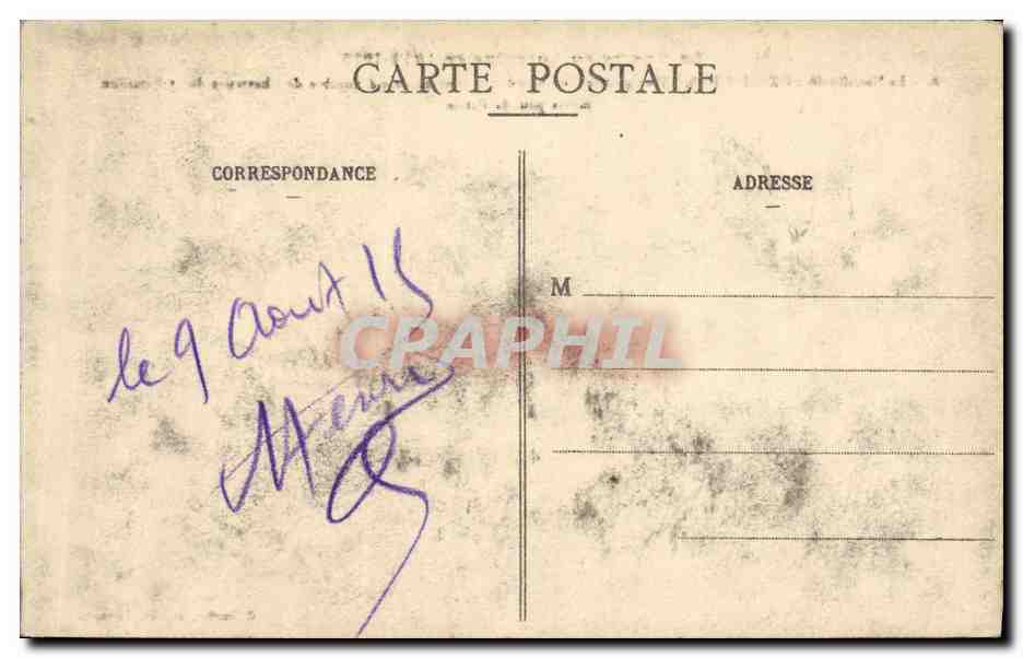 CPA Militaria La Guerre en Lorraine La Bataille de Rozelieures Une Grande Tombe ou reposent un grand nombre de chasseurs — Rückseite